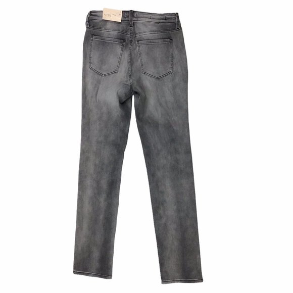 NYDJ Sheri Women's Pull-on Slim Leg 5-Pocket Jeans Tahoma Grey Size 0 MSRP $119 - Picture 6 of 7